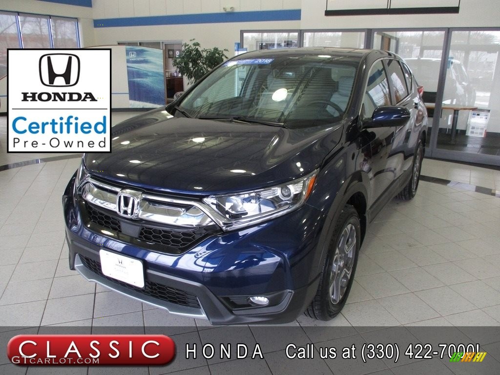 Obsidian Blue Pearl Honda CR-V