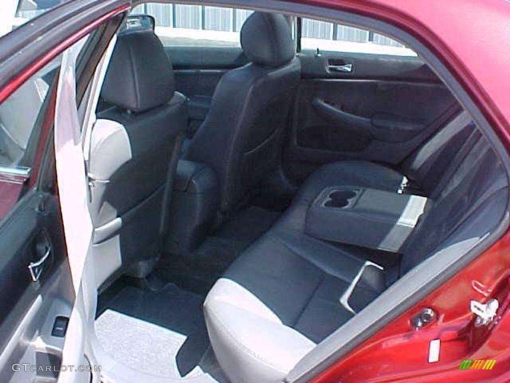 2006 Accord EX-L Sedan - Redondo Red Pearl / Gray photo #8