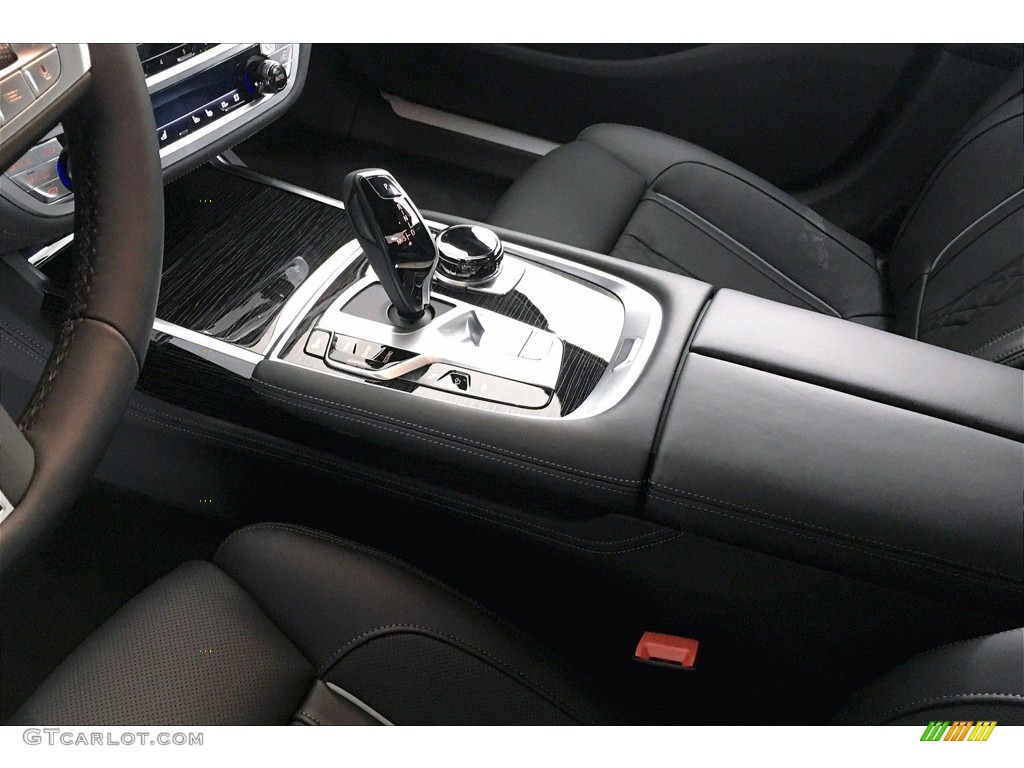 2021 7 Series 750i xDrive Sedan - Bernina Gray Amber Effect / Black photo #8