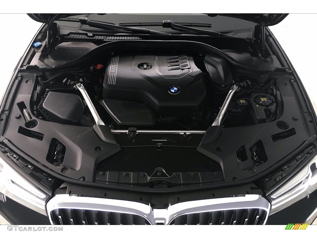 2021 5 Series 530i Sedan - Jet Black / Cognac photo #10