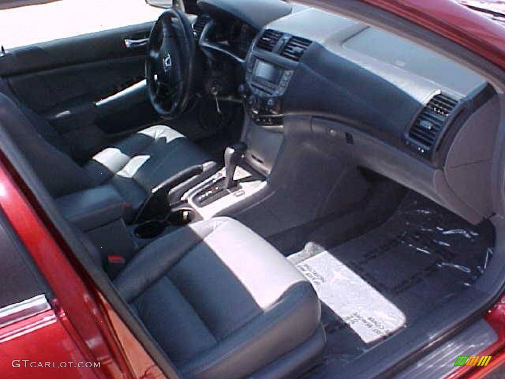 2006 Accord EX-L Sedan - Redondo Red Pearl / Gray photo #13
