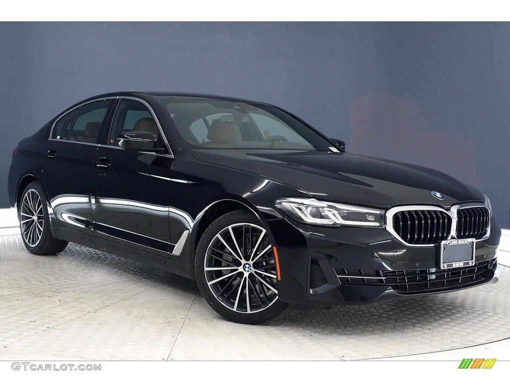 Jet Black 2021 BMW 5 Series 530i Sedan Exterior Photo #140906423