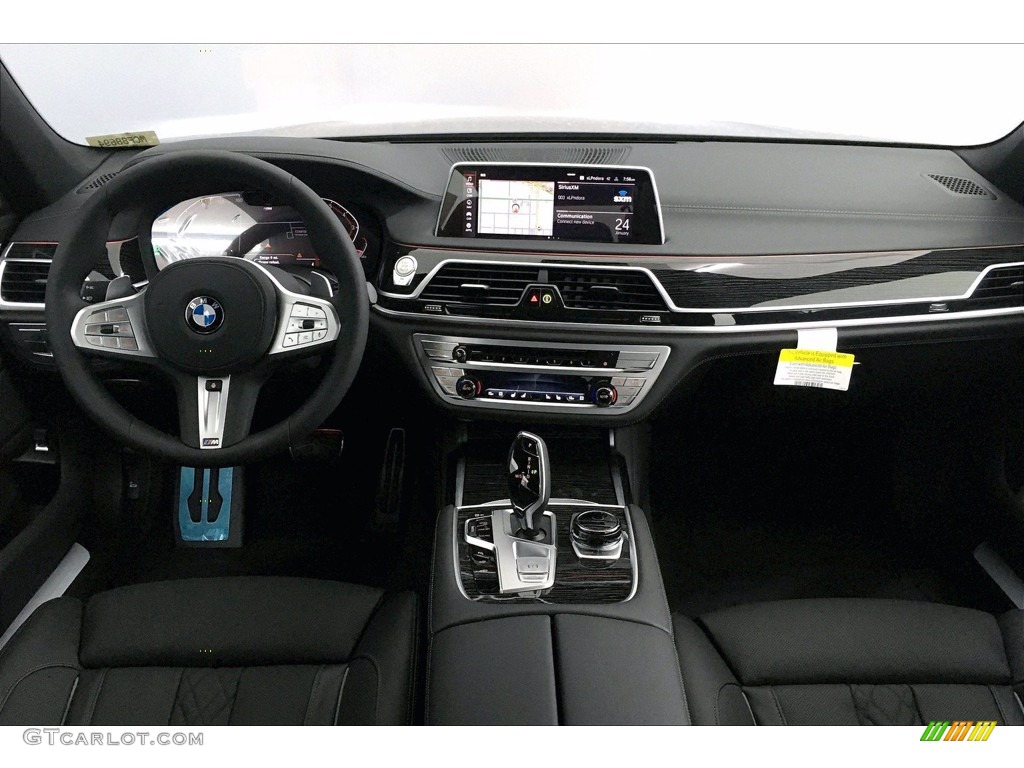 2021 7 Series 750i xDrive Sedan - Dravit Gray Metallic / Black photo #5