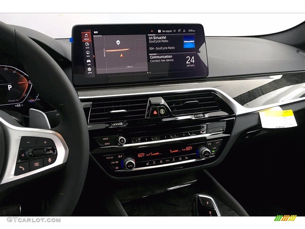 2021 5 Series 540i Sedan - Alpine White / Black photo #6
