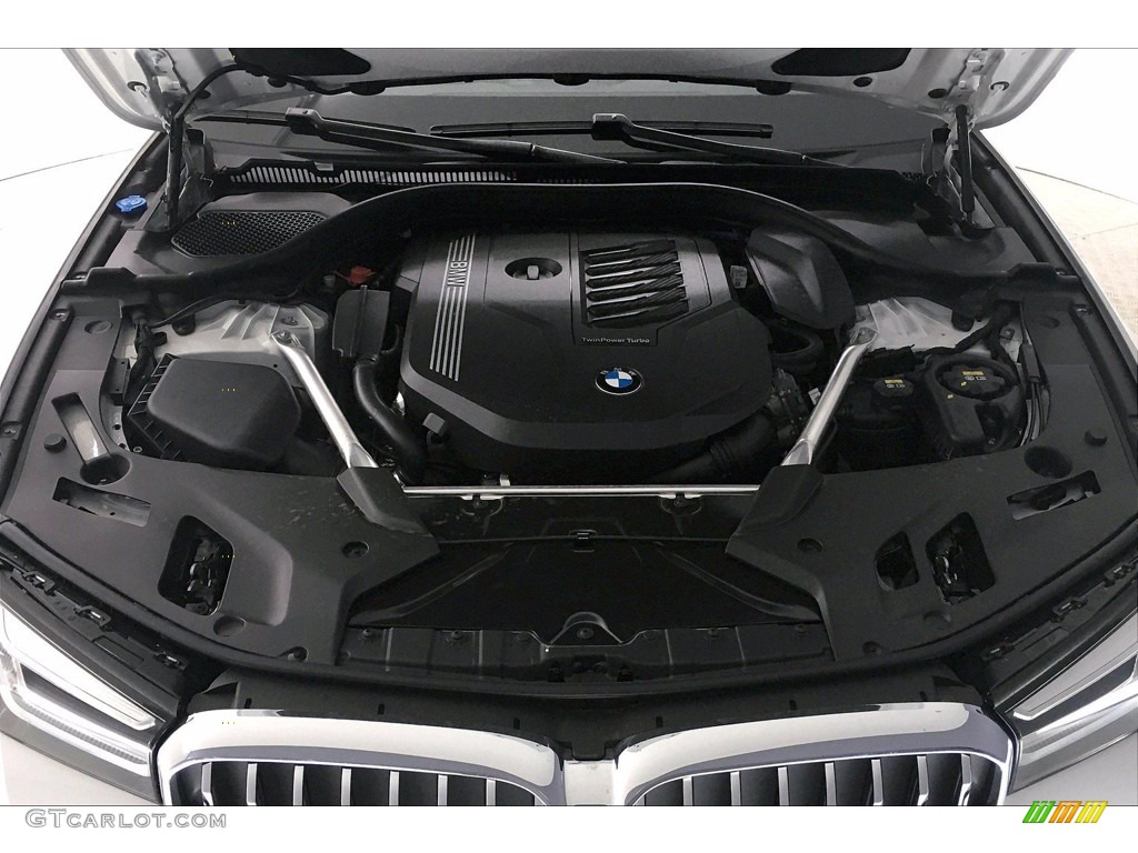 2021 5 Series 540i Sedan - Alpine White / Black photo #10