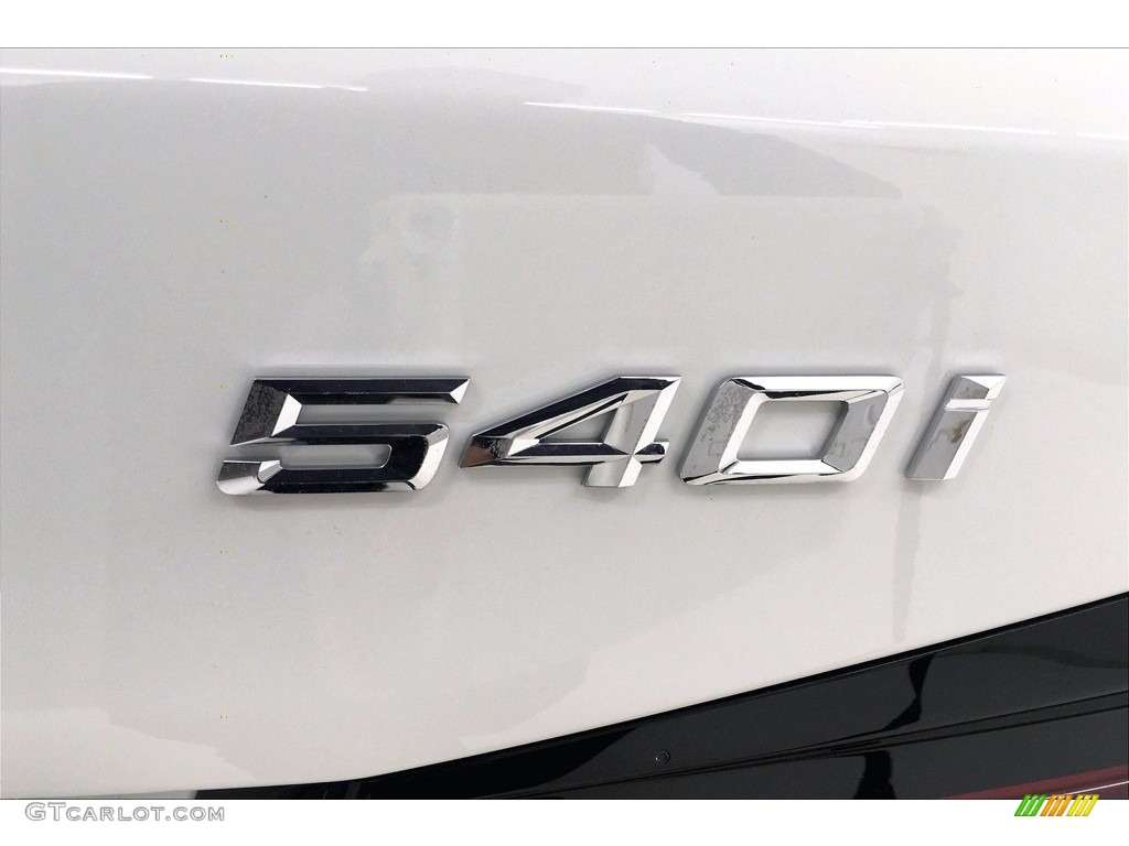 2021 5 Series 540i Sedan - Alpine White / Black photo #17