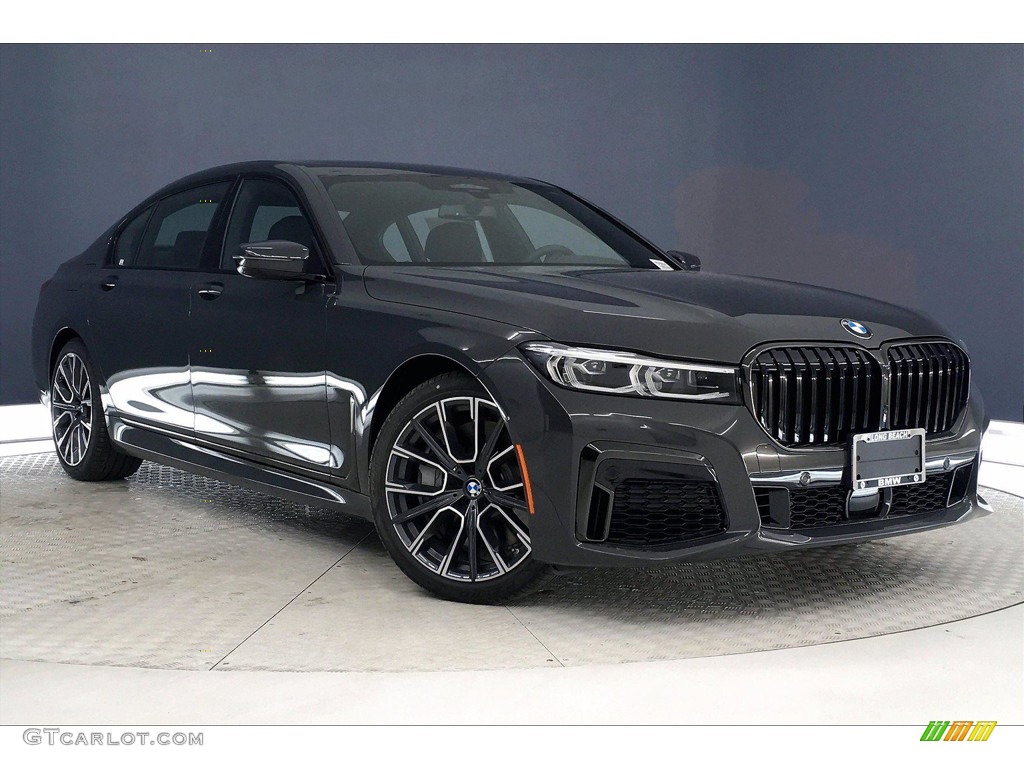 2021 7 Series 750i xDrive Sedan - Dravit Gray Metallic / Black photo #19