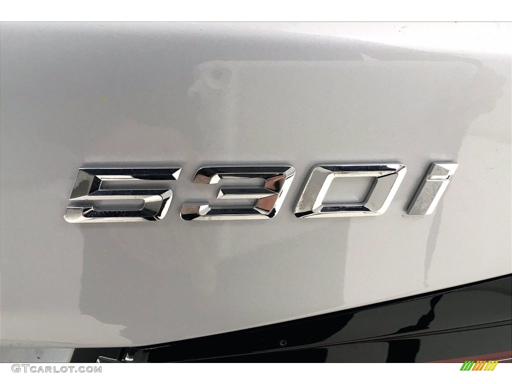 2021 5 Series 530i Sedan - Glacier Silver Metallic / Black photo #17