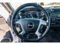 Dark Titanium/Light Titanium 2009 GMC Sierra 1500 Hybrid Crew Cab Steering Wheel