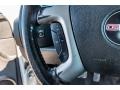Dark Titanium/Light Titanium 2009 GMC Sierra 1500 Hybrid Crew Cab Steering Wheel