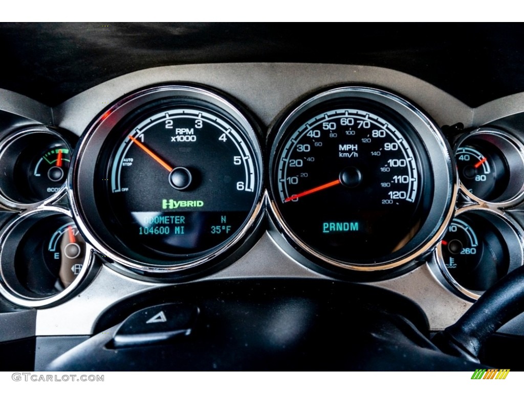 2009 GMC Sierra 1500 Hybrid Crew Cab Gauges Photos