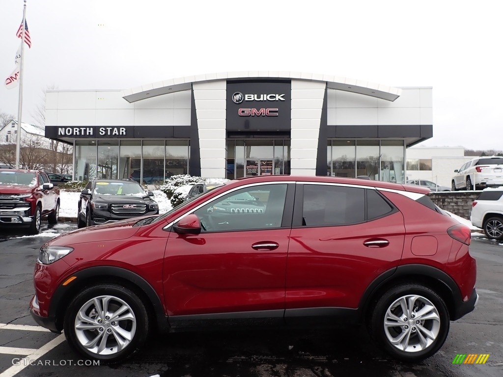 Chili Red Metallic Buick Encore GX