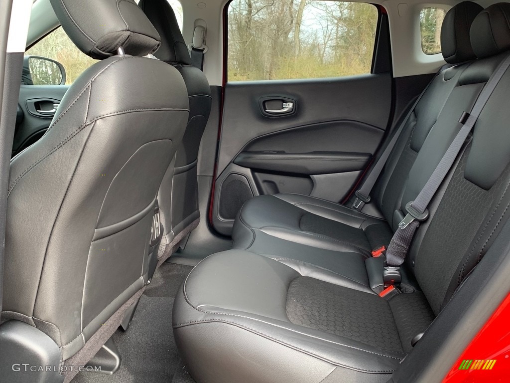 Black Interior 2021 Jeep Compass Latitude 4x4 Photo #140908718