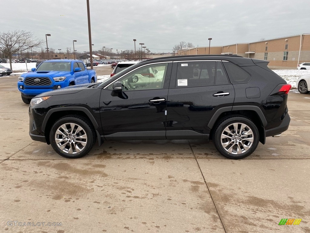 Midnight Black Metallic 2021 Toyota RAV4 Limited AWD Exterior Photo #140908802