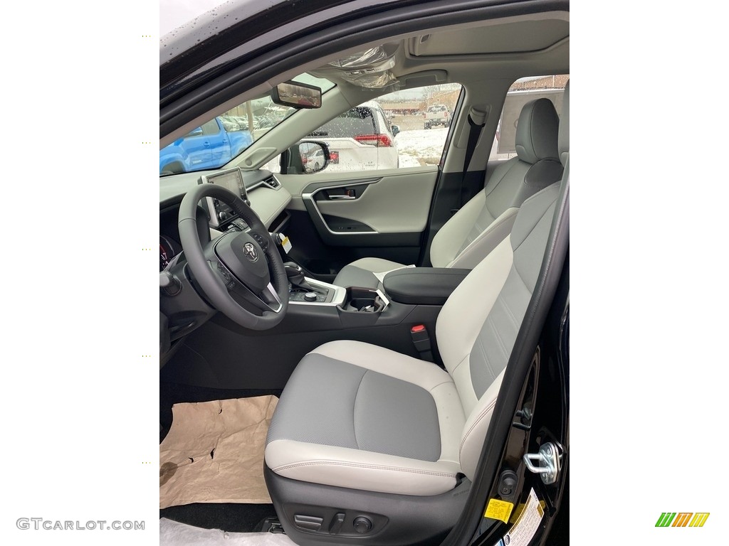 2021 RAV4 Limited AWD - Midnight Black Metallic / Light Gray photo #2