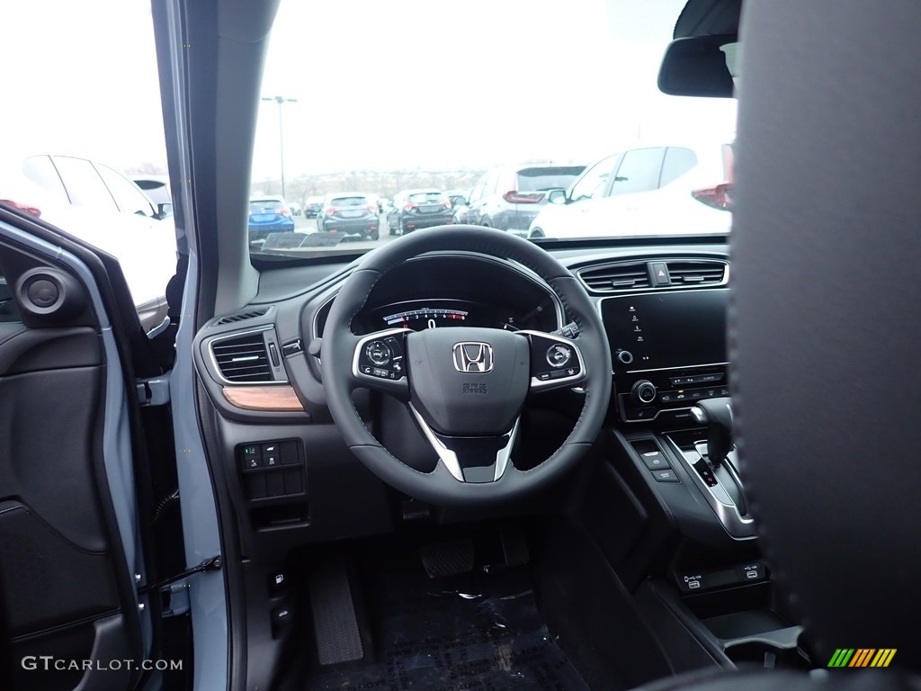 2021 Honda CR-V EX-L AWD Black Dashboard Photo #140909453