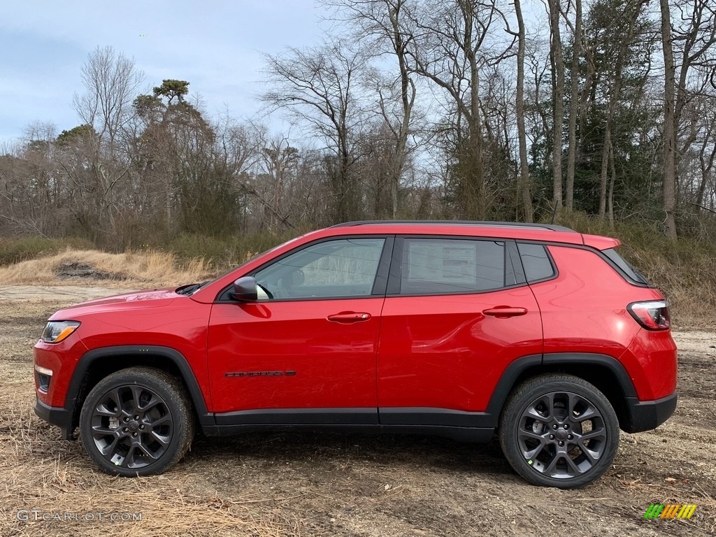 Redline Pearl 2021 Jeep Compass 80th Special Edition 4x4 Exterior Photo #140909666