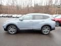 Sonic Gray Pearl 2021 Honda CR-V Touring AWD Hybrid Exterior