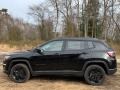 Diamond Black Crystal Pearl 2021 Jeep Compass Latitude 4x4 Exterior