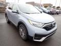 Sonic Gray Pearl 2021 Honda CR-V Touring AWD Hybrid Exterior