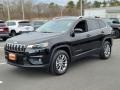 Diamond Black Crystal Pearl 2021 Jeep Cherokee Latitude Lux 4x4 Exterior