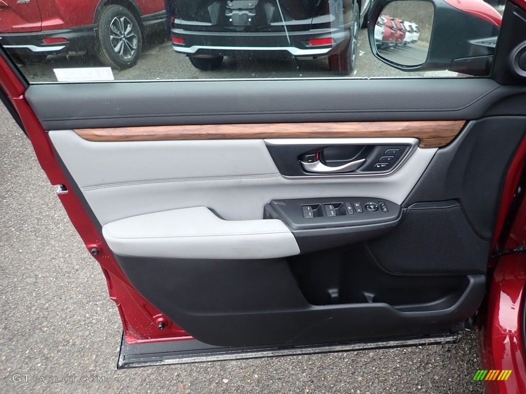2021 CR-V Touring AWD Hybrid - Radiant Red Metallic / Gray photo #11