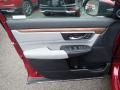 Gray 2021 Honda CR-V Touring AWD Hybrid Door Panel