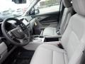 2021 Honda Pilot Gray Interior Front Seat Photo