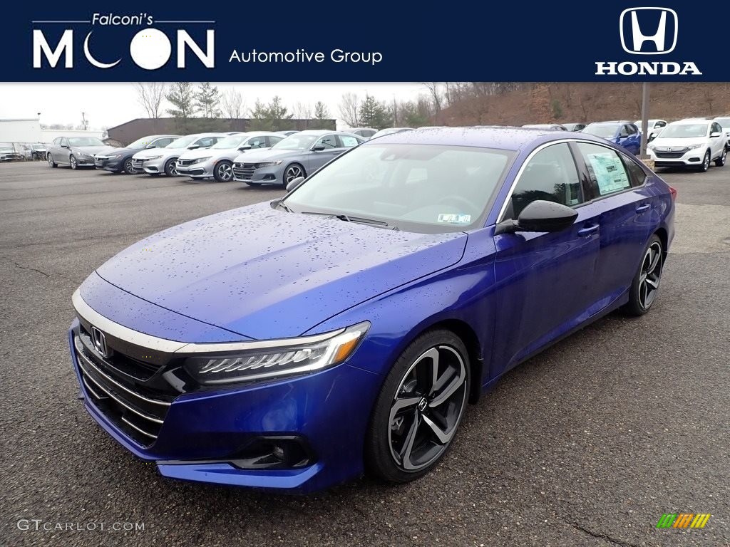 2021 Accord Sport SE - Still Night Pearl / Black photo #1