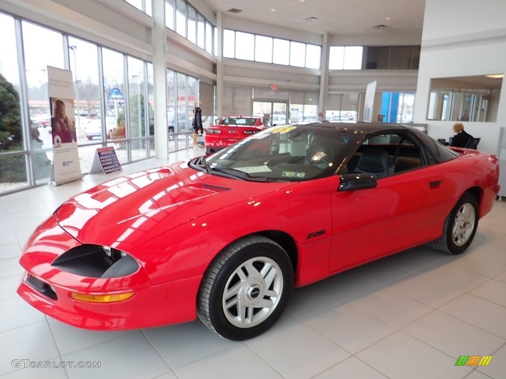1995 Camaro Z28 Coupe - Bright Red / Dark Gray photo #1