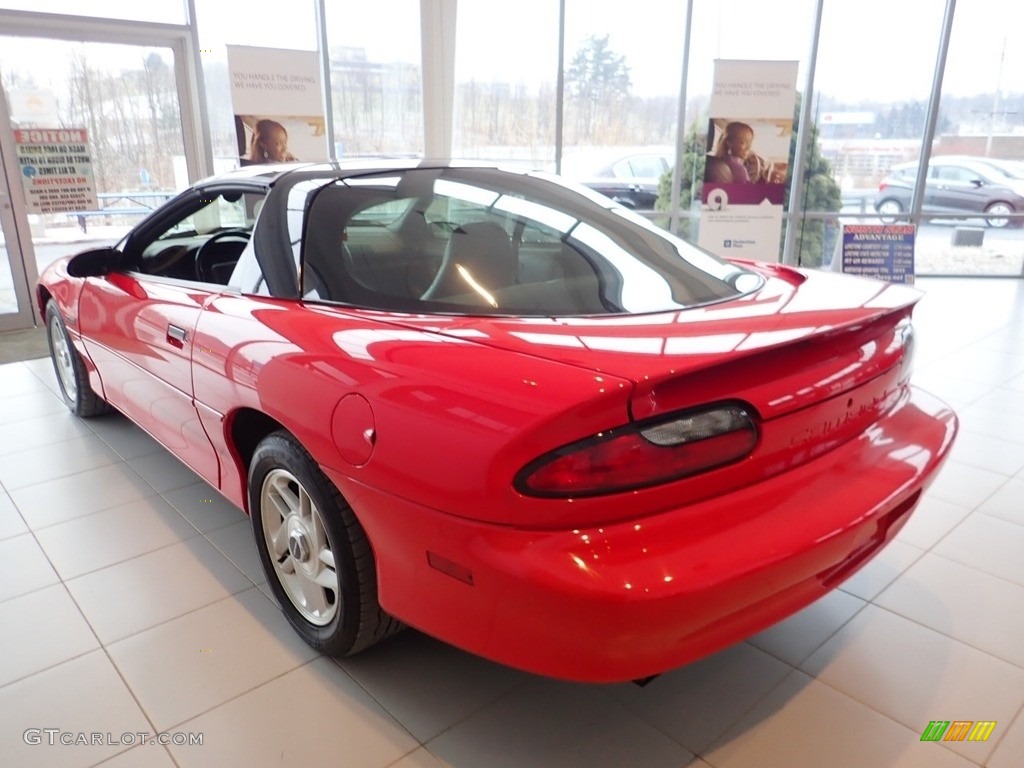 1995 Camaro Z28 Coupe - Bright Red / Dark Gray photo #2