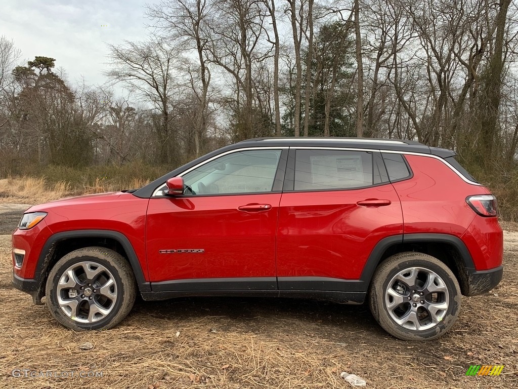Redline Pearl 2021 Jeep Compass Limited 4x4 Exterior Photo #140912511