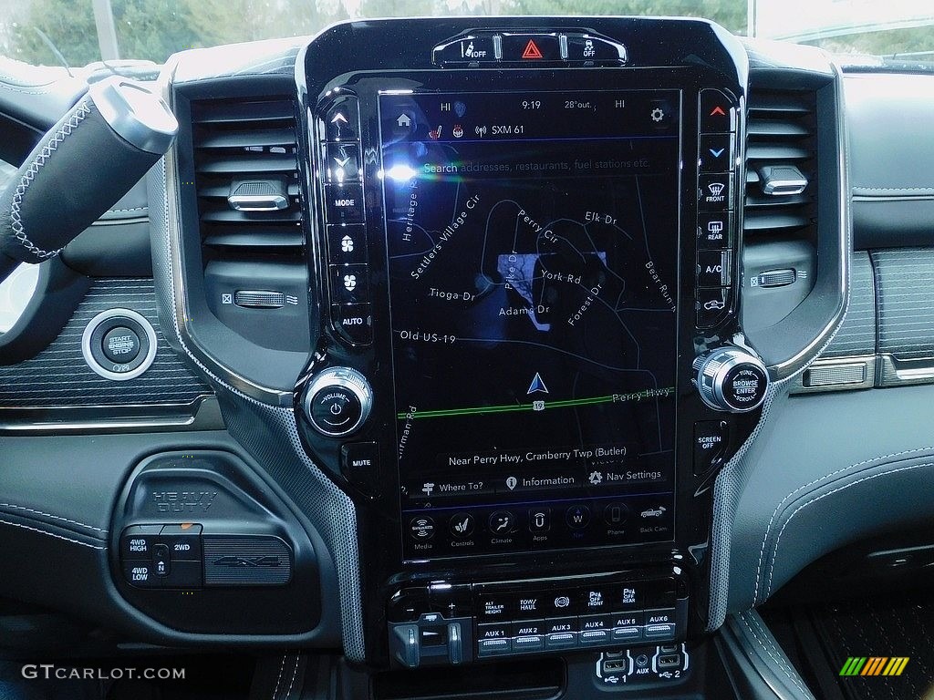 2021 Ram 2500 Limited Crew Cab 4x4 Controls Photo #140912630