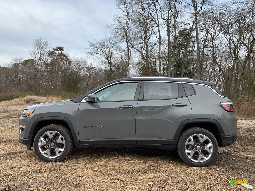 Sting-Gray 2021 Jeep Compass Limited 4x4 Exterior Photo #140912876