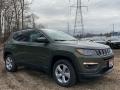 2021 Olive Green Pearl Jeep Compass Latitude 4x4 #140907894