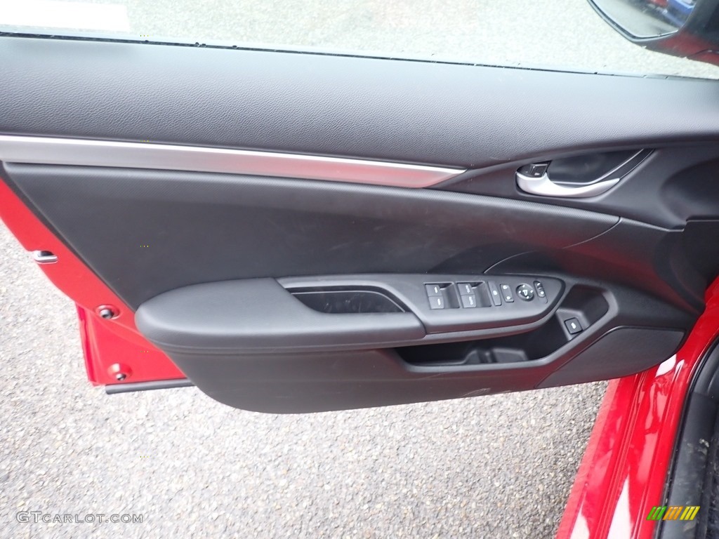 2021 Civic Sport Sedan - Rallye Red / Black photo #13