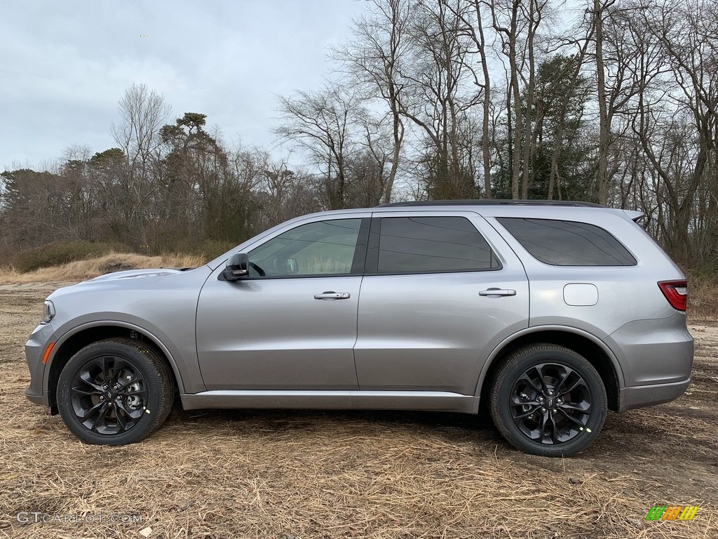 Billet Silver Metallic 2021 Dodge Durango GT AWD Exterior Photo #140913584