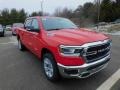 2021 Flame Red Ram 1500 Big Horn Crew Cab 4x4  photo #3