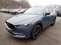 2021 Polymetal Gray Mazda CX-5 Carbon Edition AWD  photo #5