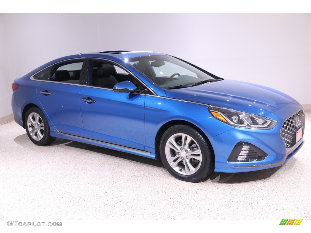 2018 Sonata Sport - Electric Blue / Black photo #1
