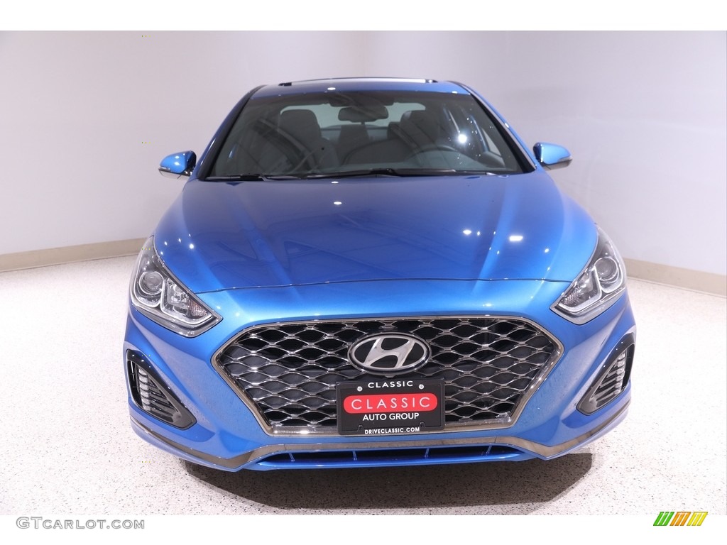 2018 Sonata Sport - Electric Blue / Black photo #2