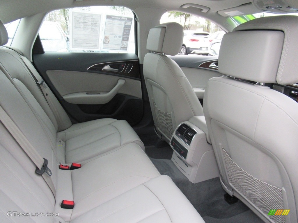 Flint Gray Interior 2017 Audi A6 2.0 TFSI Premium quattro Photo #140915435