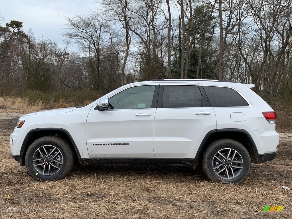 Bright White 2021 Jeep Grand Cherokee Limited 4x4 Exterior Photo #140915441