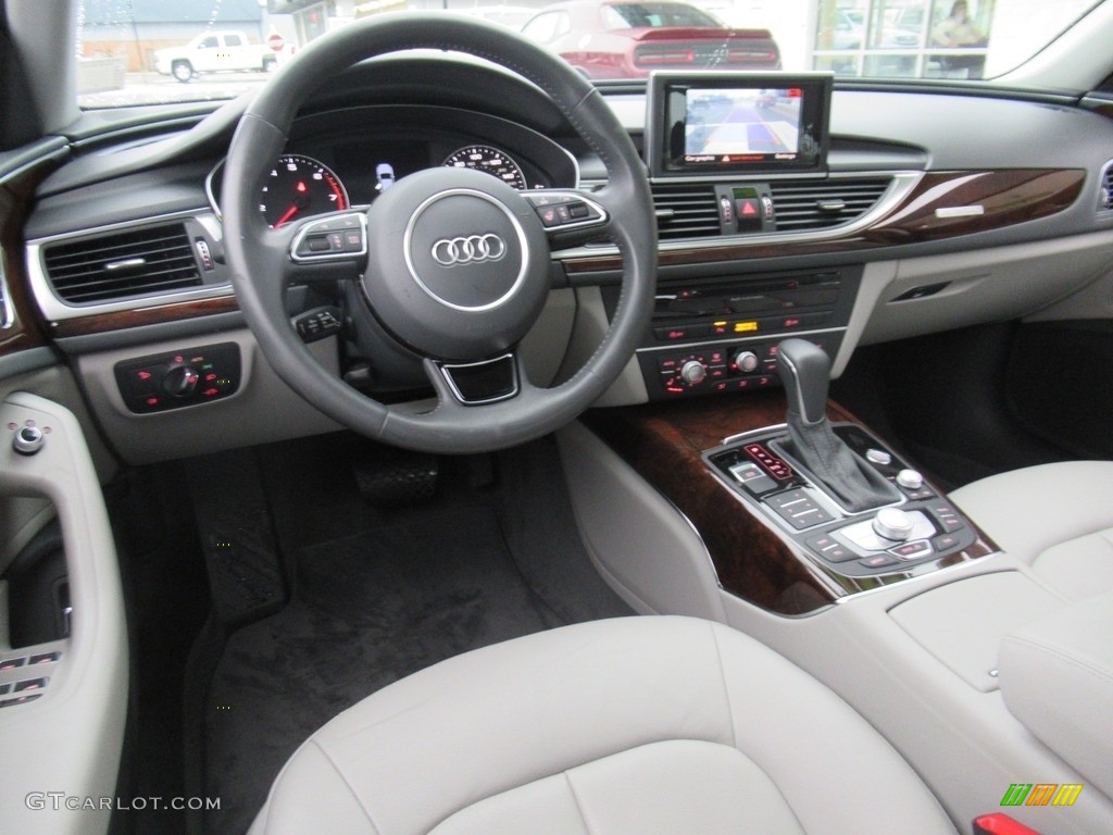 2017 Audi A6 2.0 TFSI Premium quattro Flint Gray Dashboard Photo #140915492