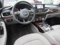 2017 Audi A6 Flint Gray Interior Dashboard Photo