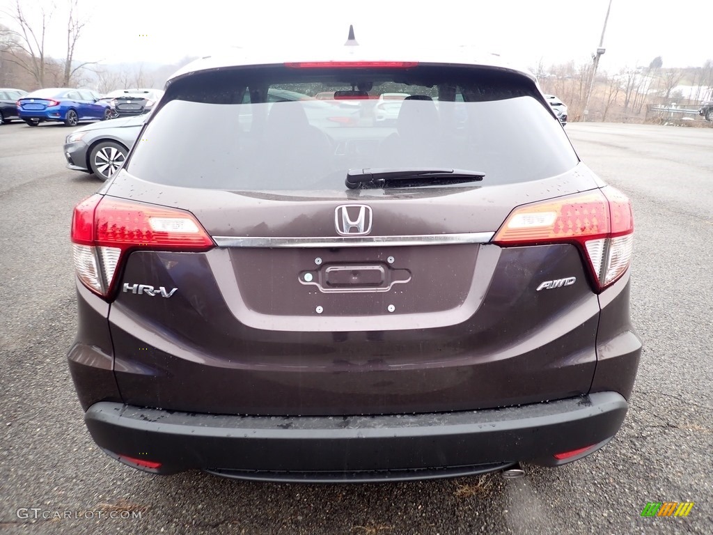 2021 HR-V EX AWD - Midnight Amethyst Metallic / Black photo #4