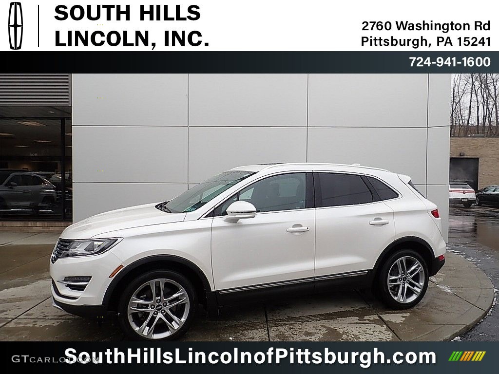 White Platinum Lincoln MKC