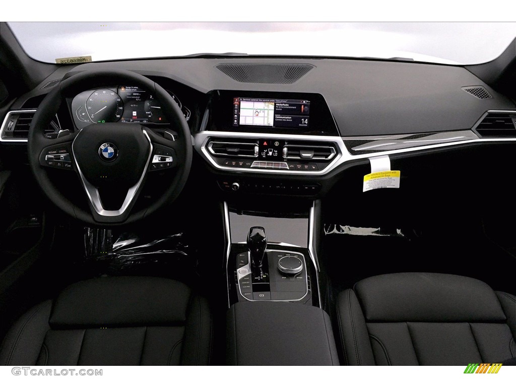 2021 3 Series 330i Sedan - Alpine White / Black photo #5