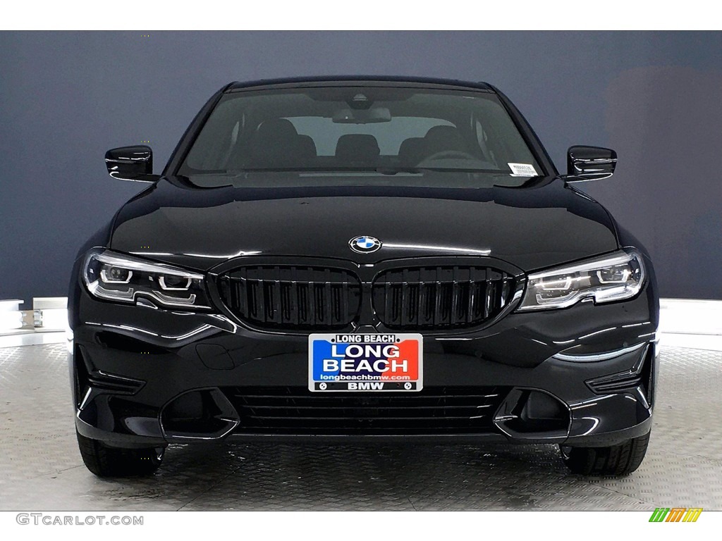 2021 3 Series 330i Sedan - Jet Black / Black photo #2