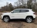 White 2021 Jeep Compass Latitude 4x4 Exterior